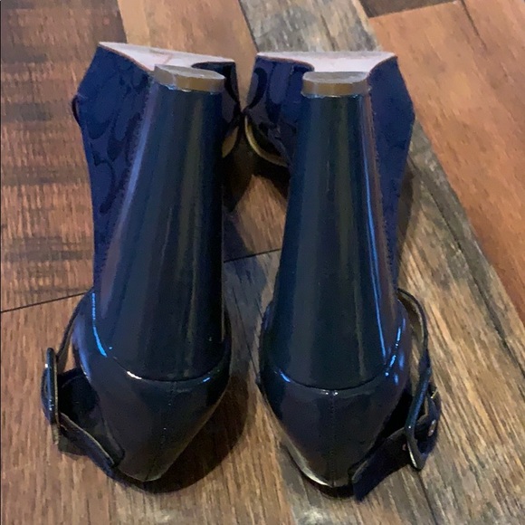 Coach platform wedge sandals - Picture 5 of 6